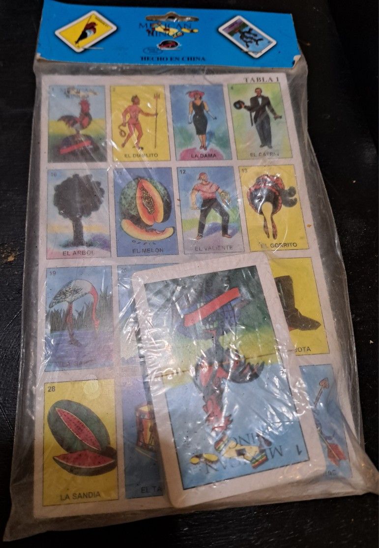 Mexican Loteria Bingo GAME SET"
