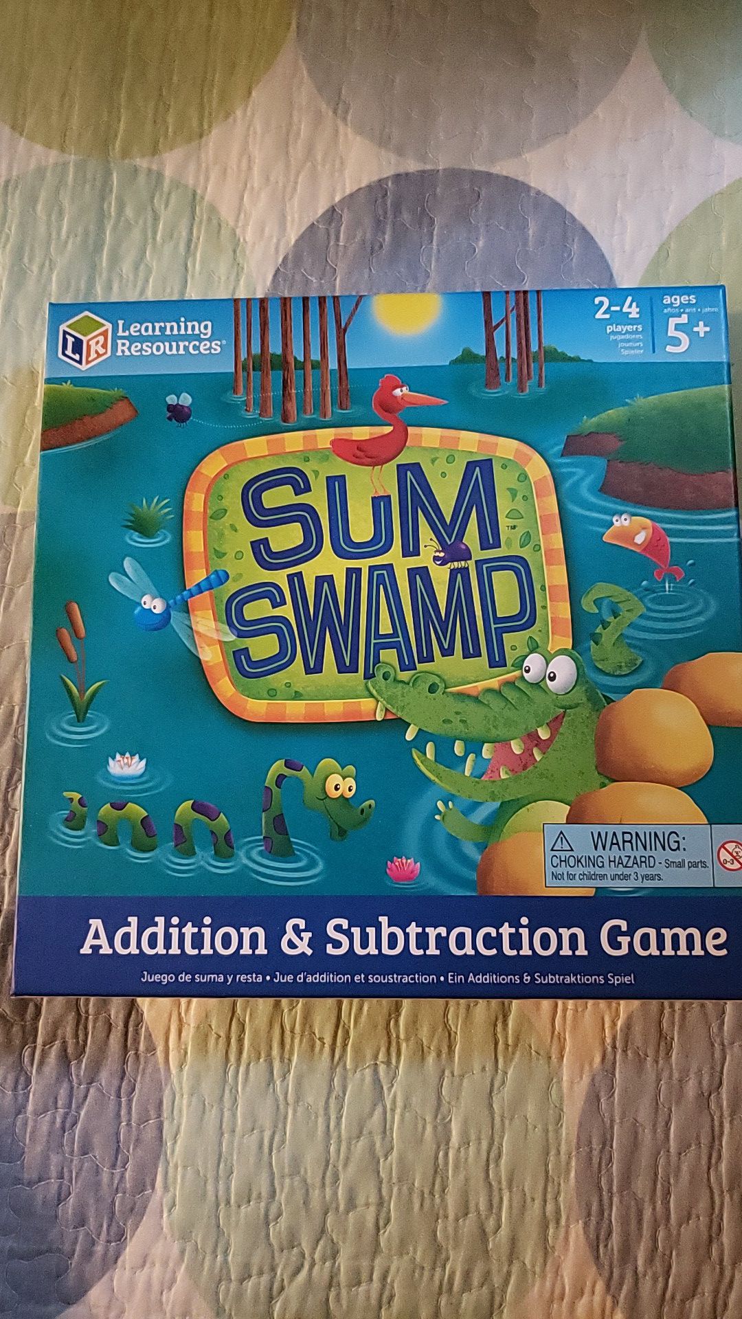 SUM SWAMP Addition and subtraction Game