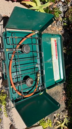 Used 2 burner Camping stove