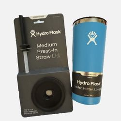 Hydro flask Cup & Straw Lid