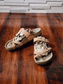 Birkenstock Mayari Sandals Beige Nude Leather EU 38