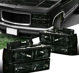 Obs GMC Sierra 94-98 new smoke headlights