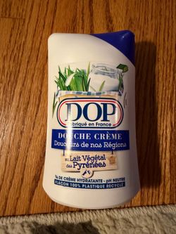 DOP Douche Crème - White and Blue Shower Cream from France