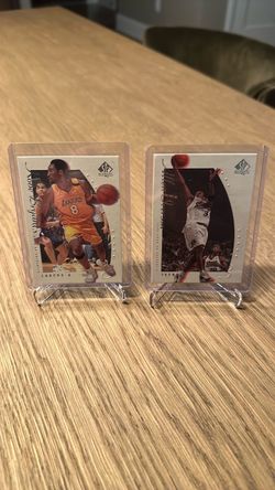 Kobe Bryant and Allen Iverson 1(contact info removed) Upper Deck SP Pair
