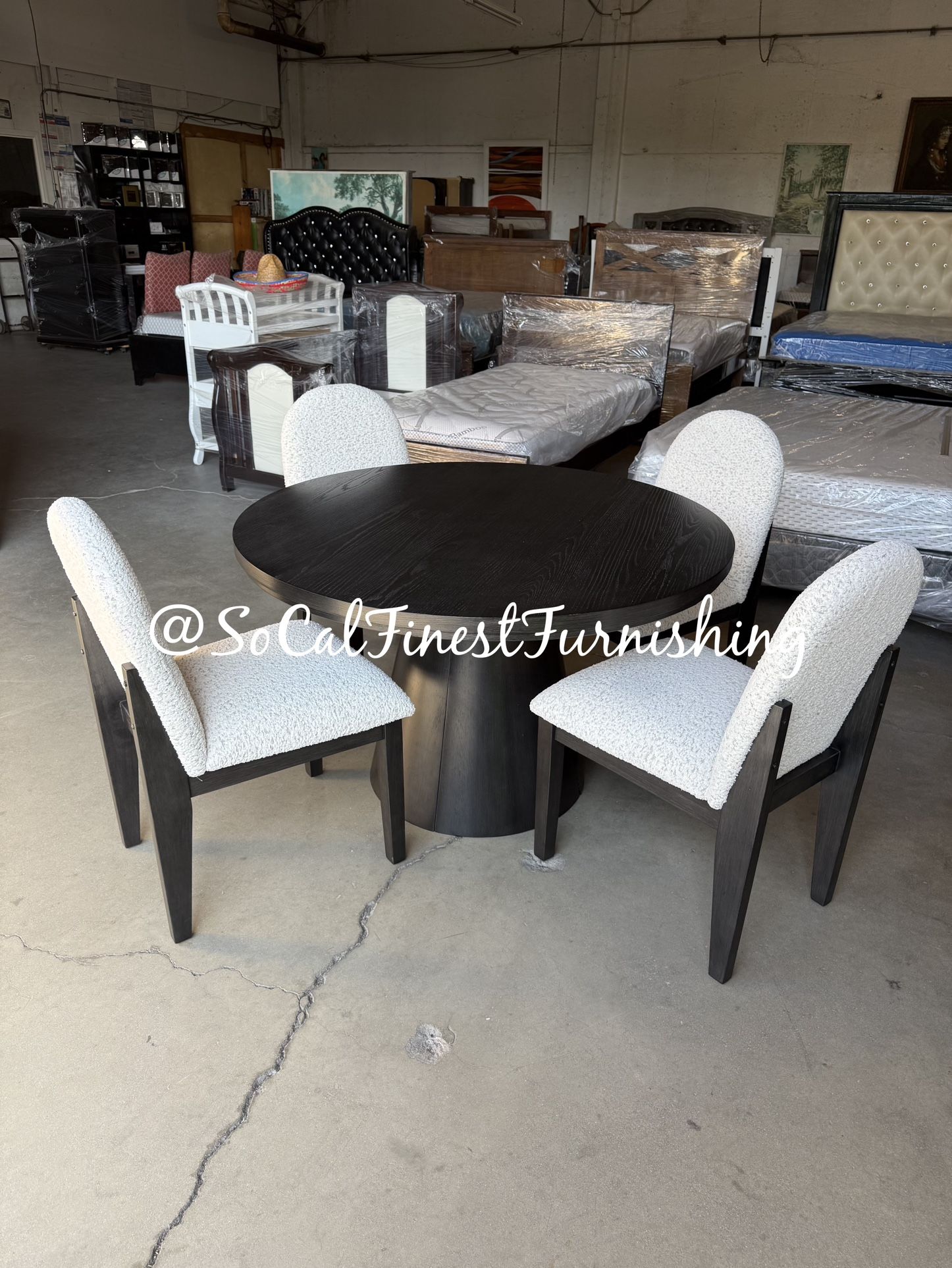 New Dining Set Table With 4 Chairs 