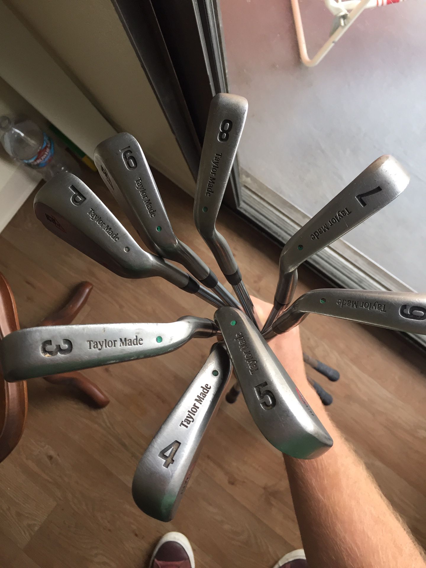 Set of TaylorMade ICW 11 clubs