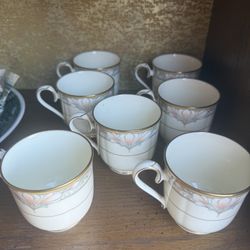 Noritake China Barrymore Tea Cups $60