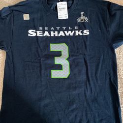 Official NFL Seattle Seahawks Tshirt - Kids Size L (14/16)