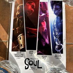 Disney’s Soul Movie Posters