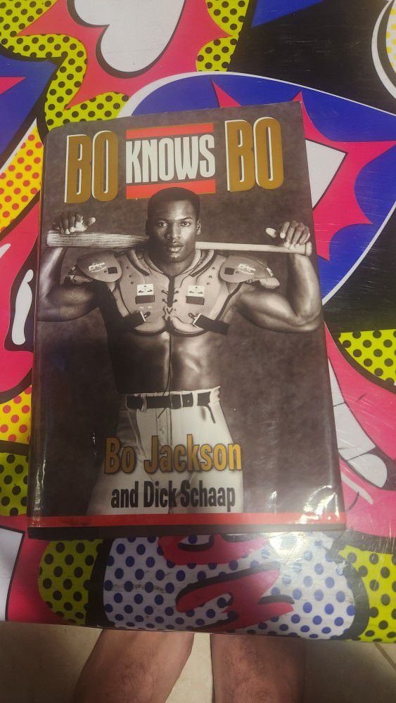 Bo Jackson Auto Book