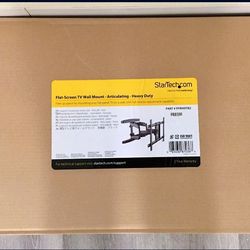 Star Tech TV Wall Mount supports up to 70 inch VESA Displays - Low Profile Full Motion Universal TV Flat Screen Wall Mount - Heavy Duty Adjustable Til