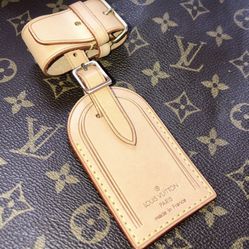 Authentic LV Luggage Tag 