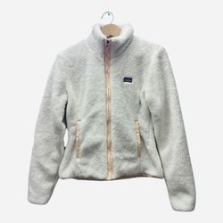 Patagonia Women's Full Zip Size Small Fuzzy Fleece Jacket