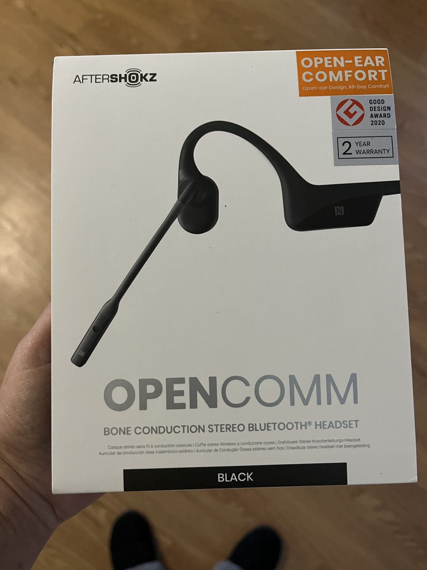 Aftershokz  Bluetooth Headset - New In Box