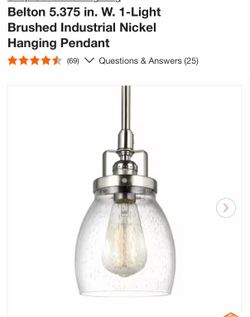 Pendant light