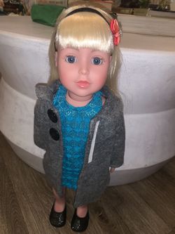 Adora Blonde Hair Blue Eyes Doll 