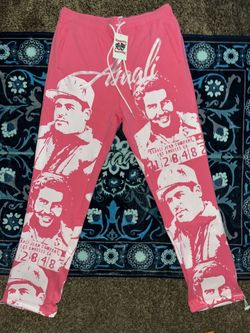 ASAALI PINK/WHITE PANTS