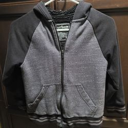 Boys Urban Pipeline Sherpa Zip Up Hoodie
