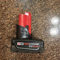 Milwaukee M12 XC6.0 6Ah Battery 