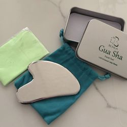 Gus Sha Silver Metal Facial Sculpting Tool 