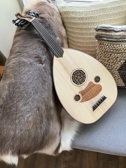 Handmade Turkish Oud with Jack Input
