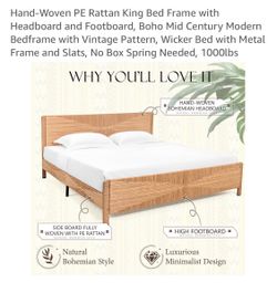 Cama queen con colchón