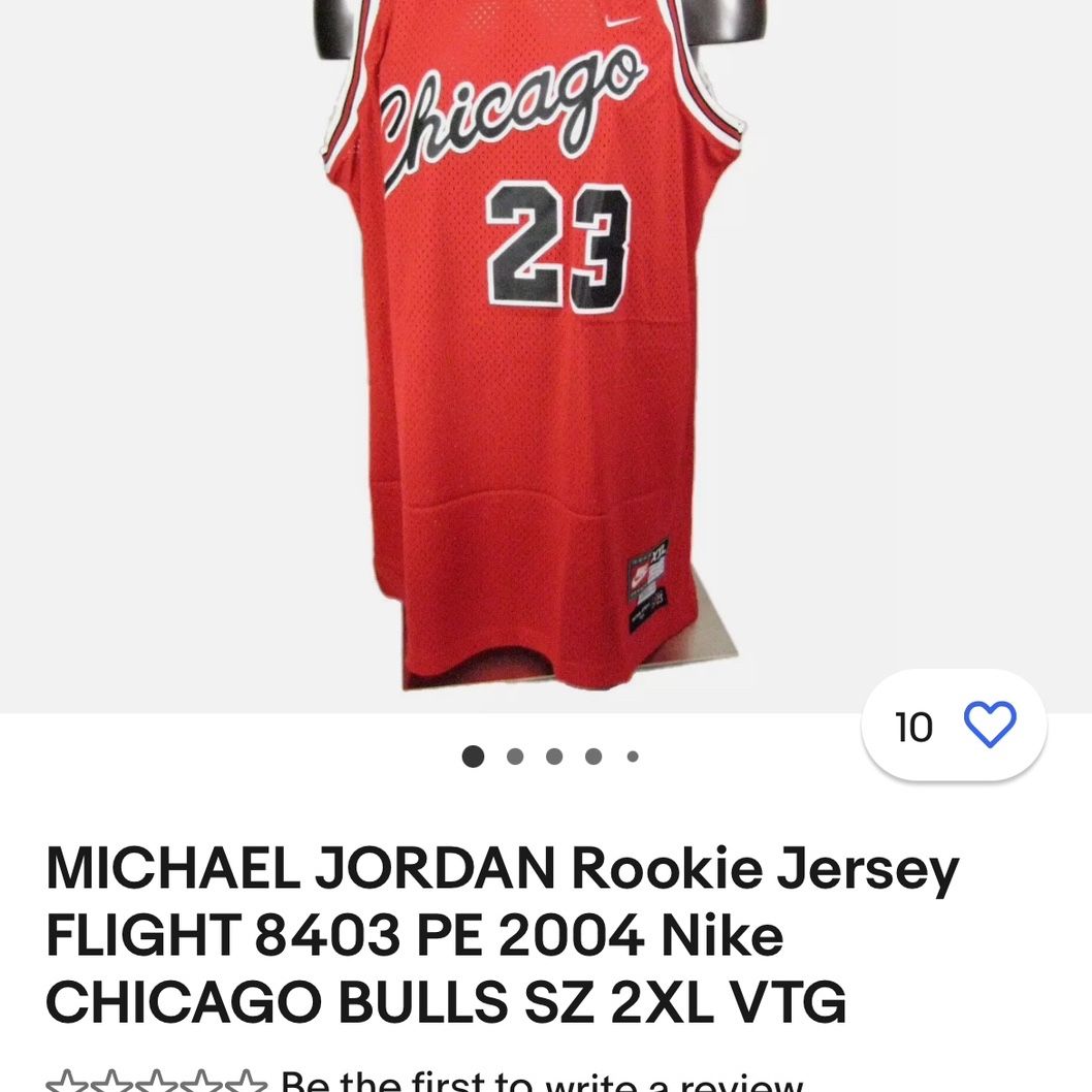 その他 Michael Jordan ROOKIE JERSEY 1000% EUC Authentic Michael Jordan Vintage Nike 84 85 Bulls Rookie