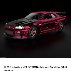 Hot Wheels RLC Exclusive sELECTIONs Nissan Skyline GT-R (BNR34)