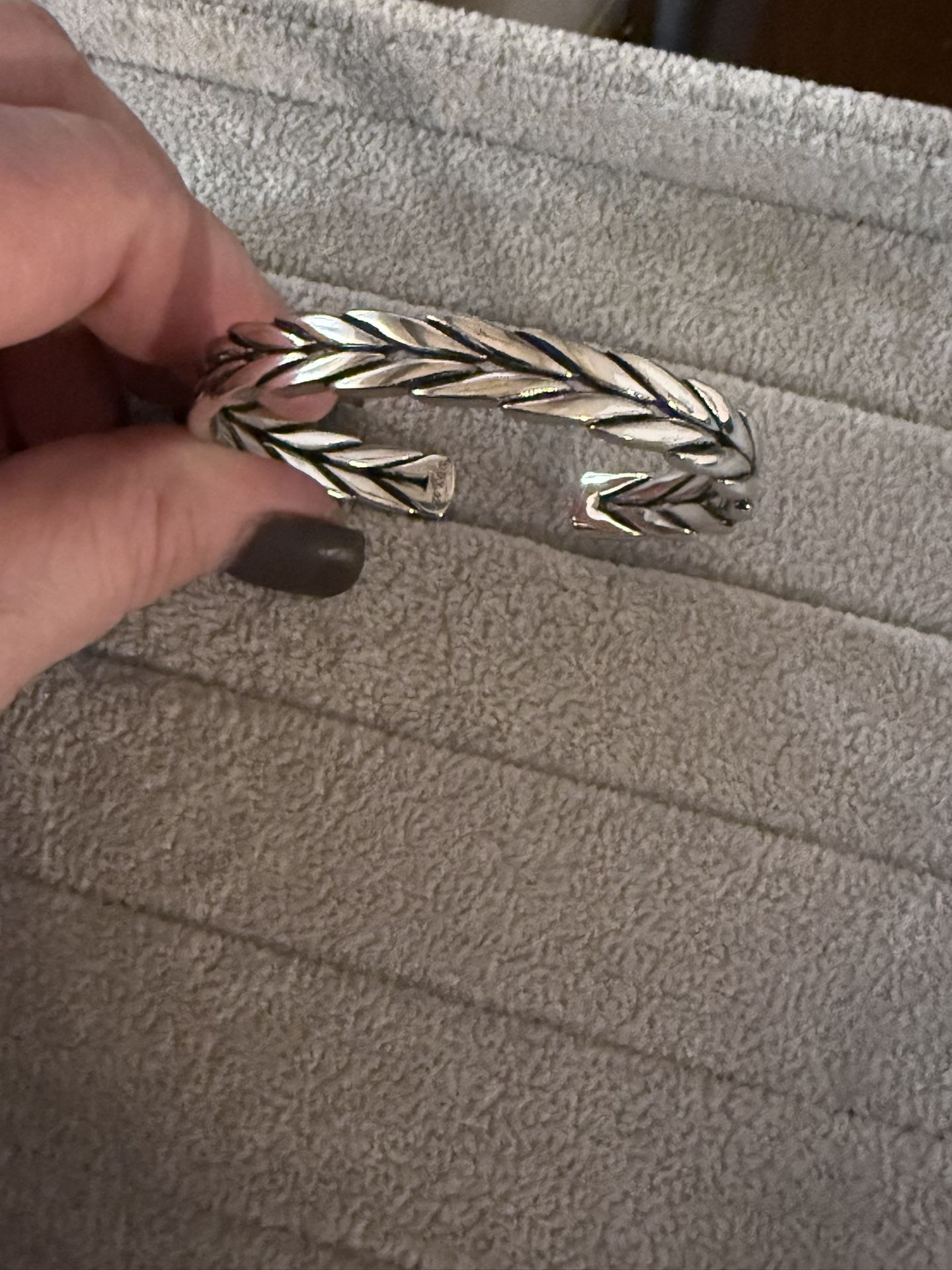 David Yurman Sterling Silver Bracelet Cuff