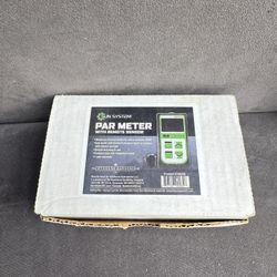 Par Meter Sun Systems Withe Remote Sensor used a handful of times.  model #748205. 