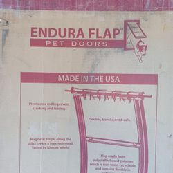 Pet Door: Endura Flap Thermo Panel 3e.