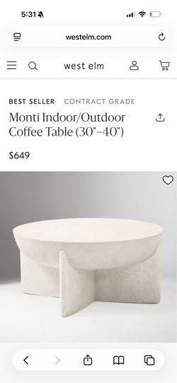 Coffee table