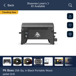 Pit boss portable Smoker 