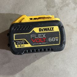 DEWALT FLEXVOLT 20V/60V MAX Lithium-Ion 9.0Ah Battery