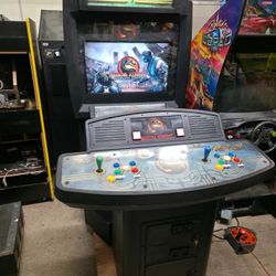 Mortal Kombat Arcade Cabinet Running Xbox 360