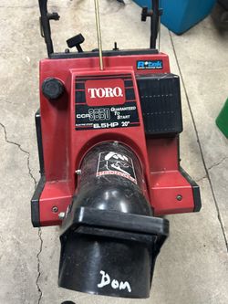 Toro Ccr  3650 With Elec Start 