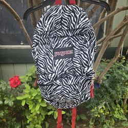 Jansport Zebra Print Backpack
