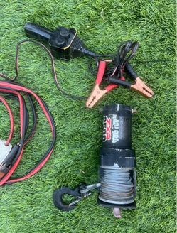 ZXR Electric ATV Winch with Remote and Cables