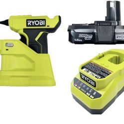18-Volt Cordless Compact Glue Gun Combo Kit with Battery and Charger (NO Retail Packaging, Comes in Bulk Packaging)
