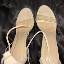 Heels Tan Size 10