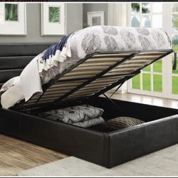 Queen Bed With Mattress