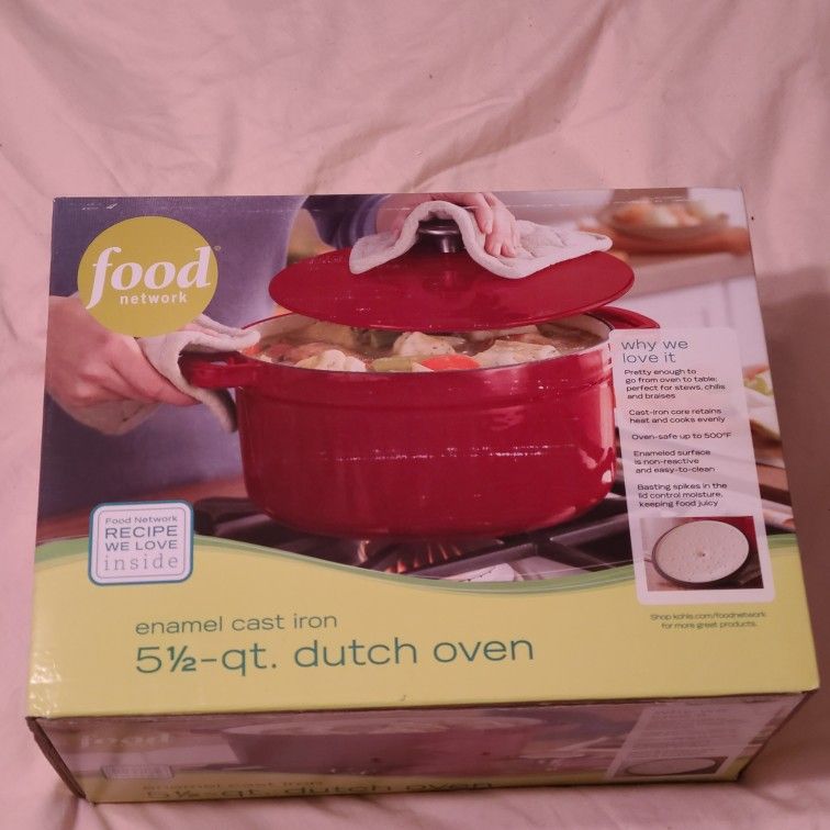 Food Network 5.5 Qt Dutch Oven