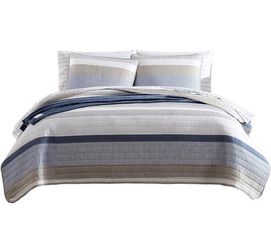 Nautica - full/Queen Quilt Set,