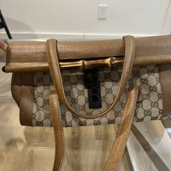 Authentic Vintage Gucci Handbag 