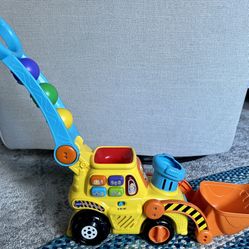 Vtech Pop & push Bulldozer 