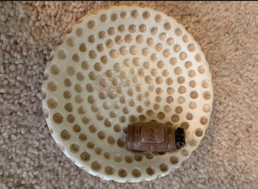 Small size. Golfball Ashtray, Excellent condition