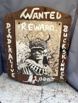 Vintage old west decoration