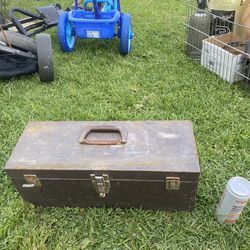 Vintage Kennedy Toolbox with everything in it