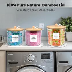 Laundry Jars Pods 