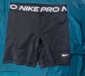Nike Pro FB1081-011 Kids Girls XL Dri-FIT Shorts Black